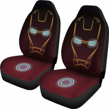 Load image into Gallery viewer, Iron Man Car Seat Covers 1 Universal Fit - CarInspirations