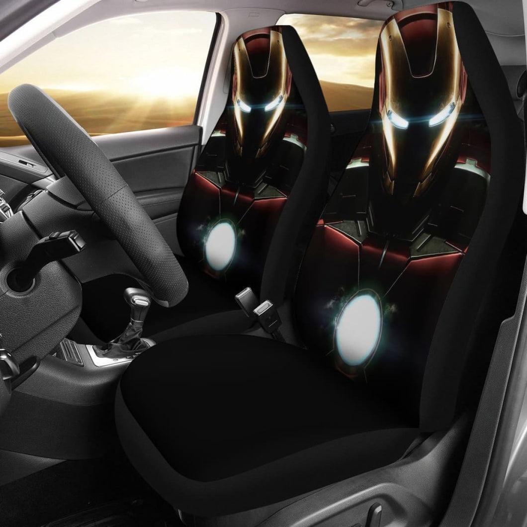 Iron Man Car Seat Covers For Fan Universal Fit 225721 - CarInspirations