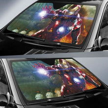 Load image into Gallery viewer, Iron Man Car Sun Shades Movie Marvel Universal Fit 051012 - CarInspirations
