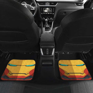 Iron Man Cartoon Car Mats Universal Fit - CarInspirations