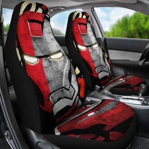 Iron Man Cartoon Marvel Car Seat Covers Universal Fit 051012 - CarInspirations