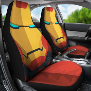 Iron Man Cartoon Seat Covers 101719 Universal Fit - CarInspirations