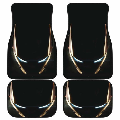 Iron Man Head Car Floor Mats Universal Fit - CarInspirations