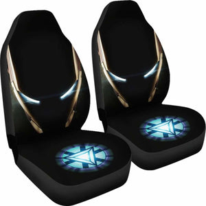 Iron Man Head Seat Cover 101719 Universal Fit - CarInspirations