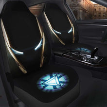 Load image into Gallery viewer, Iron Man Head Seat Cover 101719 Universal Fit - CarInspirations
