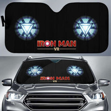 Load image into Gallery viewer, Iron Man Logo Car Sun Shades Marvel Movie Universal Fit 051012 - CarInspirations