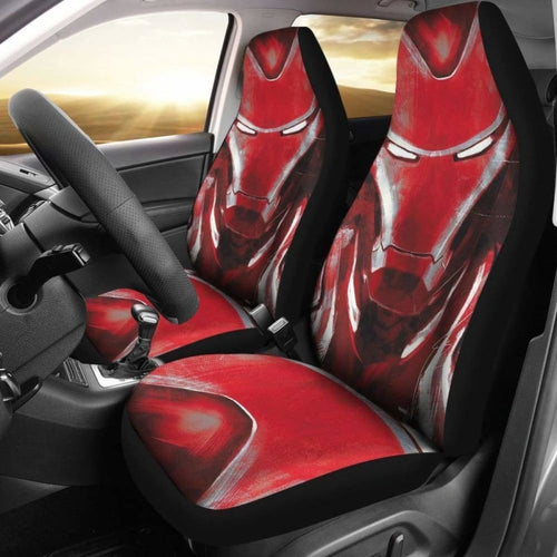 Iron Man Red Suit Car Seat Covers Universal Fit 051012 - CarInspirations