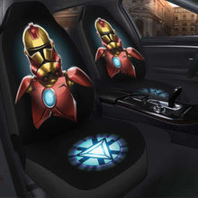 Load image into Gallery viewer, Iron Man Stormtrooper Seat Cover 101719 Universal Fit - CarInspirations