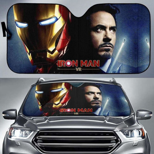 Iron Man Tony Stark Car Sun Shades Movie Fan Gift Universal Fit 051012 - CarInspirations
