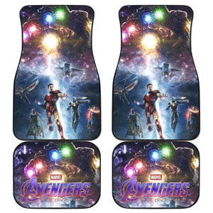 Iron Man With The Infinity Gauntlet Avengers Endgame Marvel Car Floor Mats Mn04 Universal Fit 111204 - CarInspirations