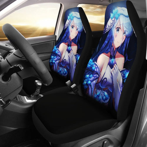 Isera Anime Girl Seat Covers Amazing Best Gift Ideas 2020 Universal Fit 090505 - CarInspirations