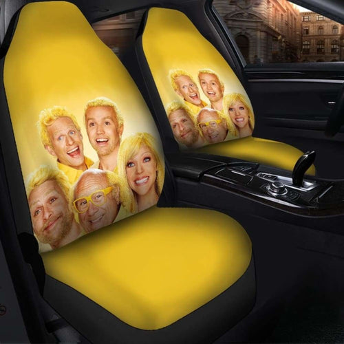 Its Always Sunny In Philadelphia Yellow Seat Cover 101719 Universal Fit - CarInspirations