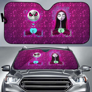 Jack And Sally Auto Sun Shades 232205 - YourCarButBetter