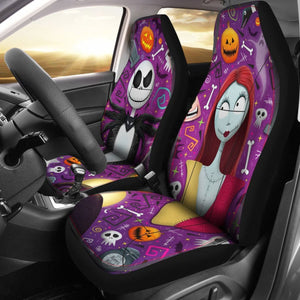 Jack And Sally Car Seat Cover 111130 - CarInspirations