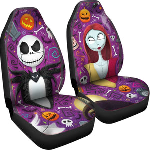 Jack And Sally Car Seat Cover 111130 - CarInspirations
