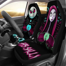 Load image into Gallery viewer, Jack And Sally Car Seat Cover Universal Fit 051312 - CarInspirations