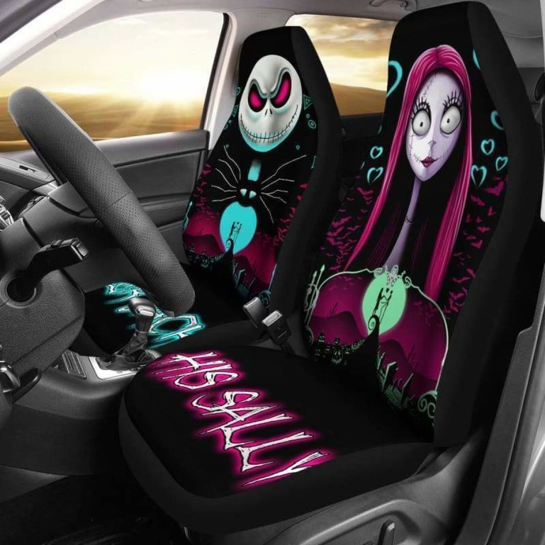 Jack And Sally Car Seat Cover Universal Fit 051312 - CarInspirations