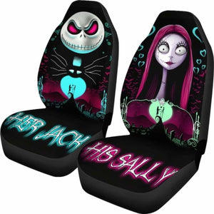 Jack And Sally Car Seat Cover Universal Fit 051312 - CarInspirations