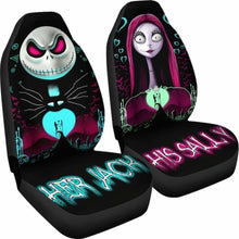 Load image into Gallery viewer, Jack And Sally Car Seat Cover Universal Fit 051312 - CarInspirations