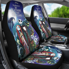 Load image into Gallery viewer, Jack and Sally Car Seat Covers 111130 - CarInspirations