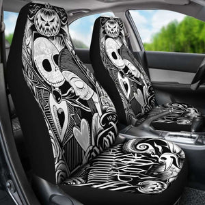 Jack and Sally Car Seat Covers Universal Fit - CarInspirations