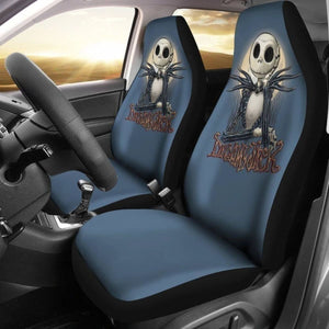 Jack Nightmare Before Christmas Car Seat Covers 4 Universal Fit 194801 - CarInspirations