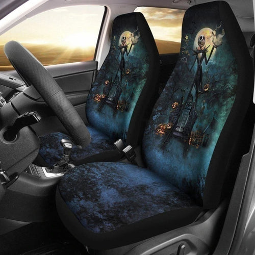 Jack Nightmare Before Christmas Car Seat Covers Universal Fit 194801 - CarInspirations