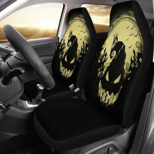 Jack Skellington And Ogie Bogie Car Seat Covers Universal Fit 051012 - CarInspirations