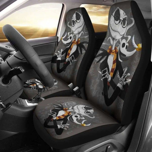 Jack Skellington And Philosophers Stone Car Seat Covers Universal Fit 051012 - CarInspirations