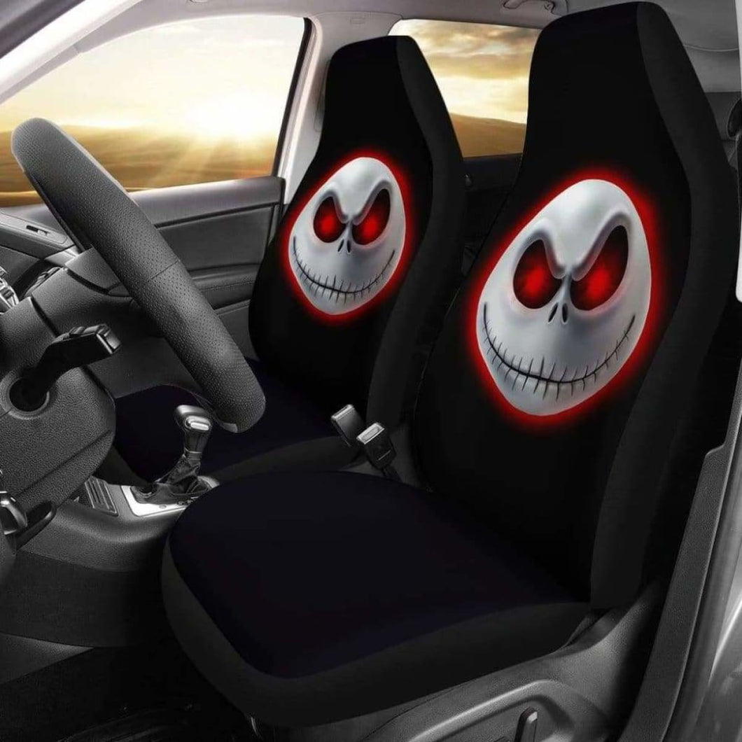 Jack Skellington Car Seat Covers 2 Universal Fit 051012 - CarInspirations