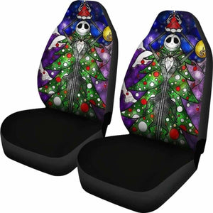 Jack Skellington Car Seat Covers 3 Universal Fit 051012 - CarInspirations