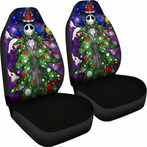 Jack Skellington Car Seat Covers 3 Universal Fit 051012 - CarInspirations