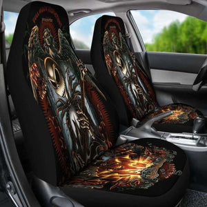 Jack Skellington Car Seat Covers 4 Universal Fit 051012 - CarInspirations