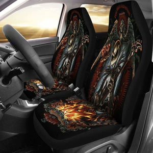 Jack Skellington Car Seat Covers 4 Universal Fit 051012 - CarInspirations