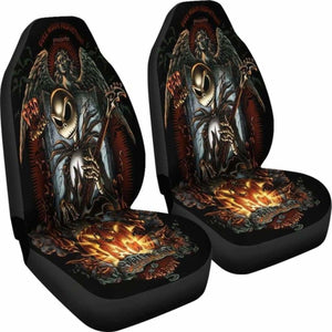 Jack Skellington Car Seat Covers 4 Universal Fit 051012 - CarInspirations