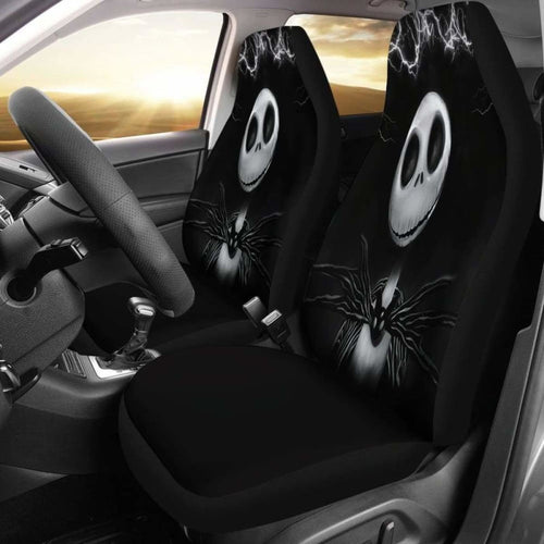 Jack Skellington Car Seat Covers 4 Universal Fit - CarInspirations