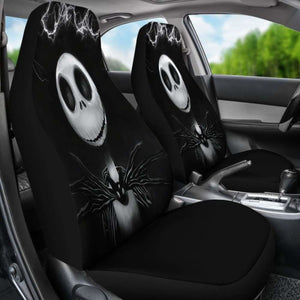 Jack Skellington Car Seat Covers 4 Universal Fit - CarInspirations