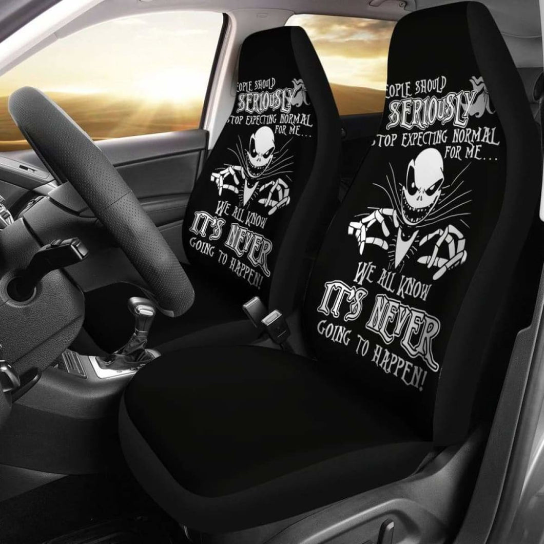 Jack Skellington Car Seat Covers 9 Universal Fit 051012 - CarInspirations