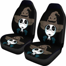 Load image into Gallery viewer, Jack Skellington Harry Potter Car Seat Covers Universal Fit 051012 - CarInspirations