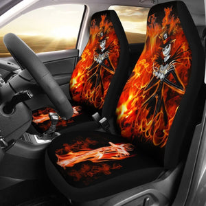 Jack Skellington On Fire Car Seat Covers Lt02 Universal Fit 225721 - CarInspirations
