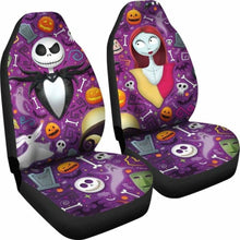 Load image into Gallery viewer, Jack Skellington Sally 2019 Car Seat Covers Universal Fit 051012 - CarInspirations