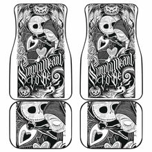 Load image into Gallery viewer, Jack Skellington Sally Car Floor Mats Universal Fit - CarInspirations