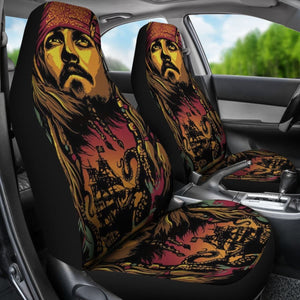 Jack Sparrow Art Car Seat Covers Pirates Of The Caribbean H042220 Universal Fit 084218 - CarInspirations