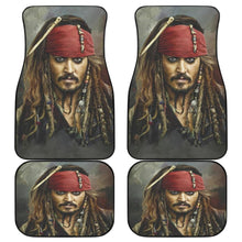 Load image into Gallery viewer, Jack Sparrow Art Pirates Of The Caribbean Car Floor Mats H042220 Universal Fit 084218 - CarInspirations