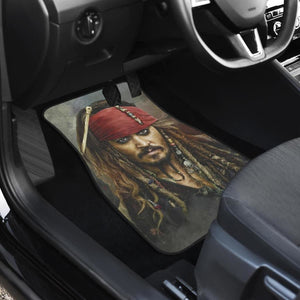 Jack Sparrow Art Pirates Of The Caribbean Car Floor Mats H042220 Universal Fit 084218 - CarInspirations