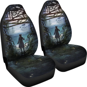 Jack Sparrow Art Pirates Of The Caribbean Car Seat Covers H042220 Universal Fit 084218 - CarInspirations