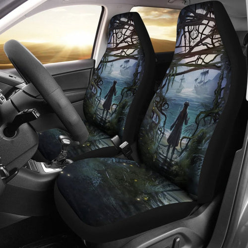 Jack Sparrow Art Pirates Of The Caribbean Car Seat Covers H042220 Universal Fit 084218 - CarInspirations