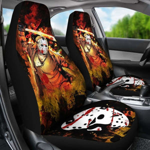 Jason Voorhees Car Seat Cover 06 Universal Fit 053012 - CarInspirations
