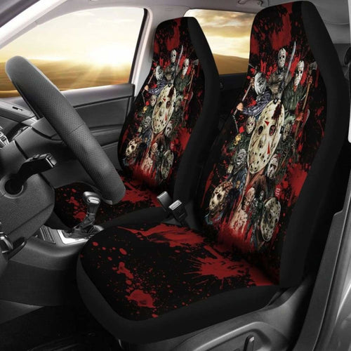 Jason Voorhees Car Seat Cover 11 Universal Fit 053012 - CarInspirations