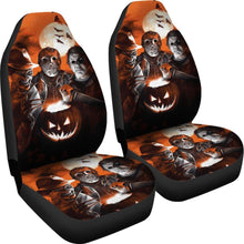 Load image into Gallery viewer, Jason Voorhees Freddy Krueger Michael Myers Horror Car Seat Covers Universal Fit 103530 - CarInspirations